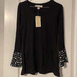 michael kors black top